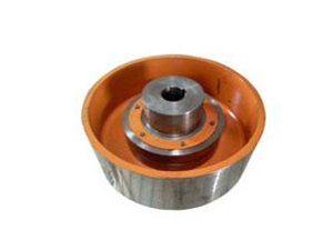 HLL type-elastic pin coupling with brake wheel